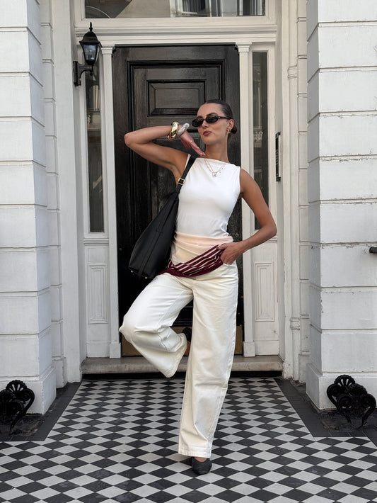 13 Effortless Outfits with White Pants for Every Day