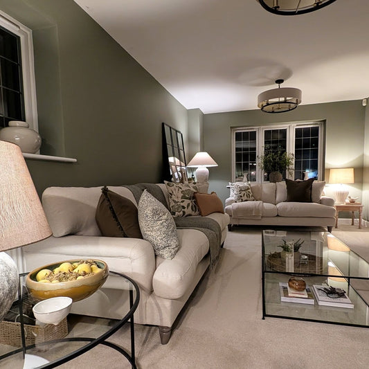 13 Gorgeous Olive Green Living Room Ideas