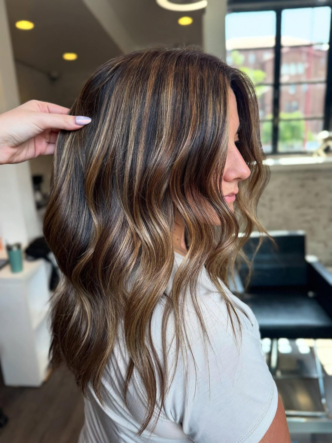 13 Beautiful Brown Hair with Highlights Inspo