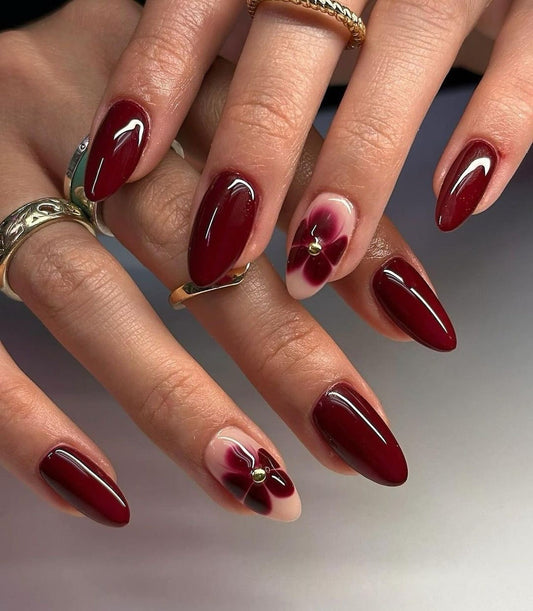 18 Burgundy Nail Ideas That Add Instant Elegance