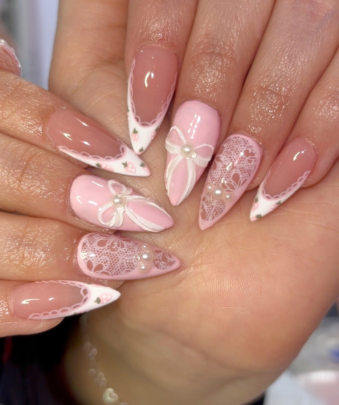 16 Cute Girly Nail Ideas