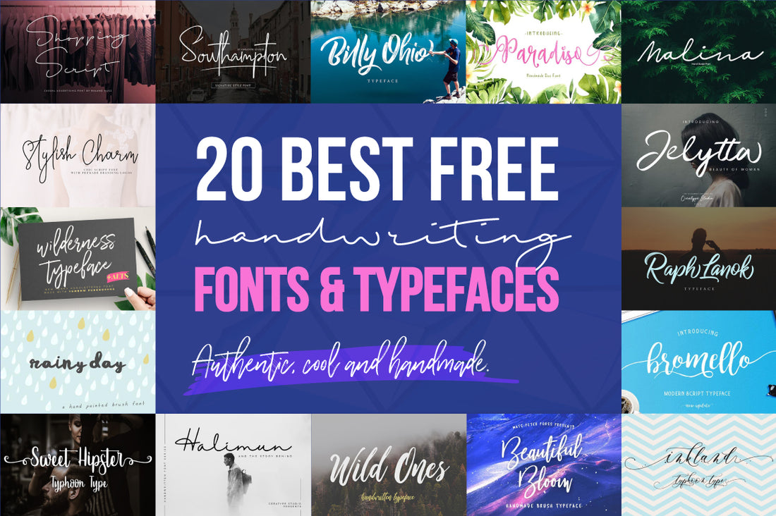 20 Best Free Cool Handwriting Fonts for 2024