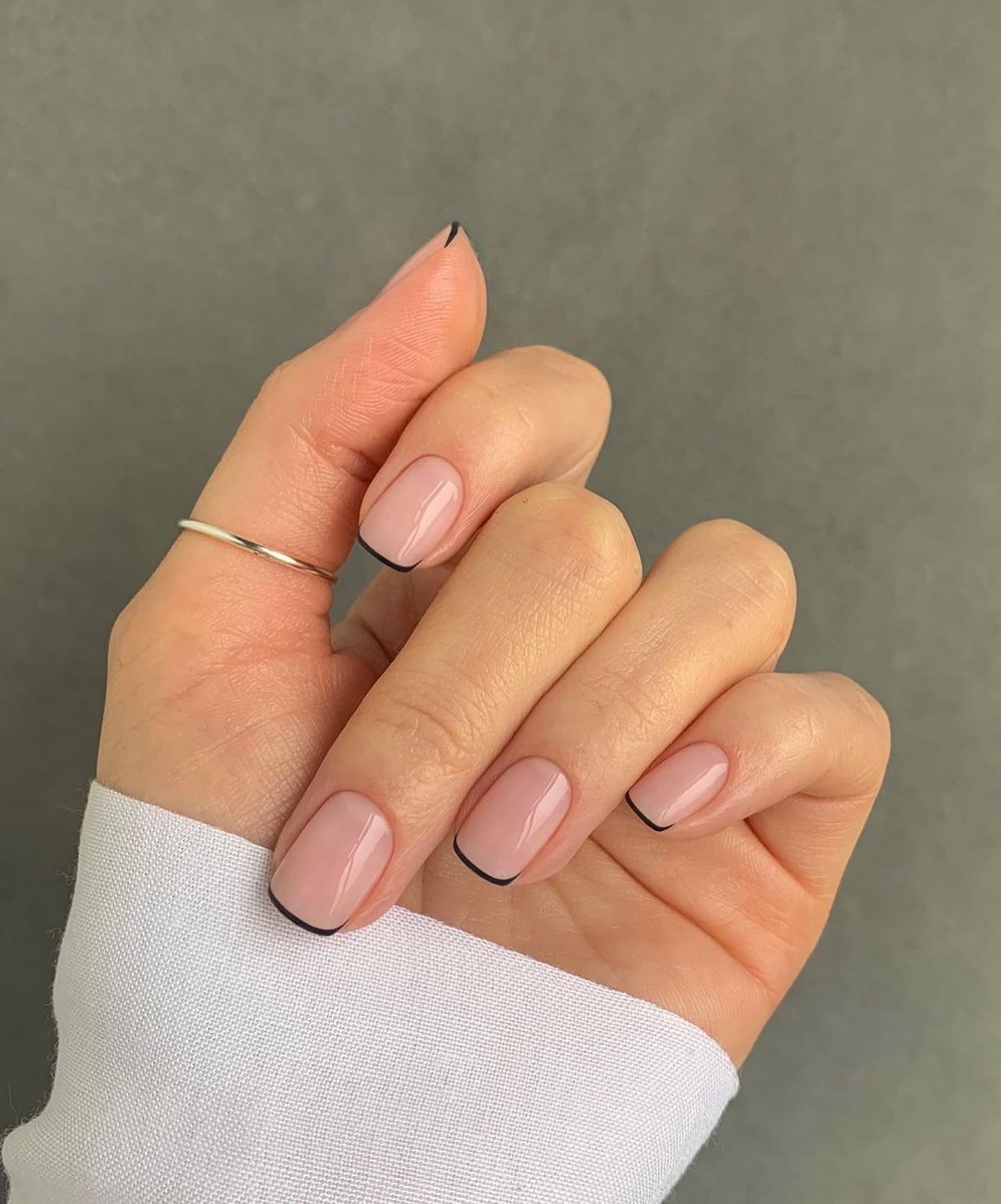 French Rips 25 Minimalistic Nail Ideas That Feel Fresh and Easy – CreativeBooster