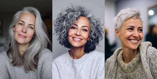 27 Stunning Grey Hairstyles for Women Over 40 2025