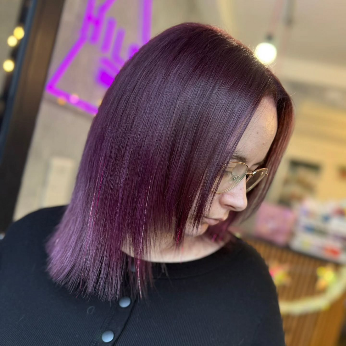 15 Plum Hair Color Ideas with Dimension