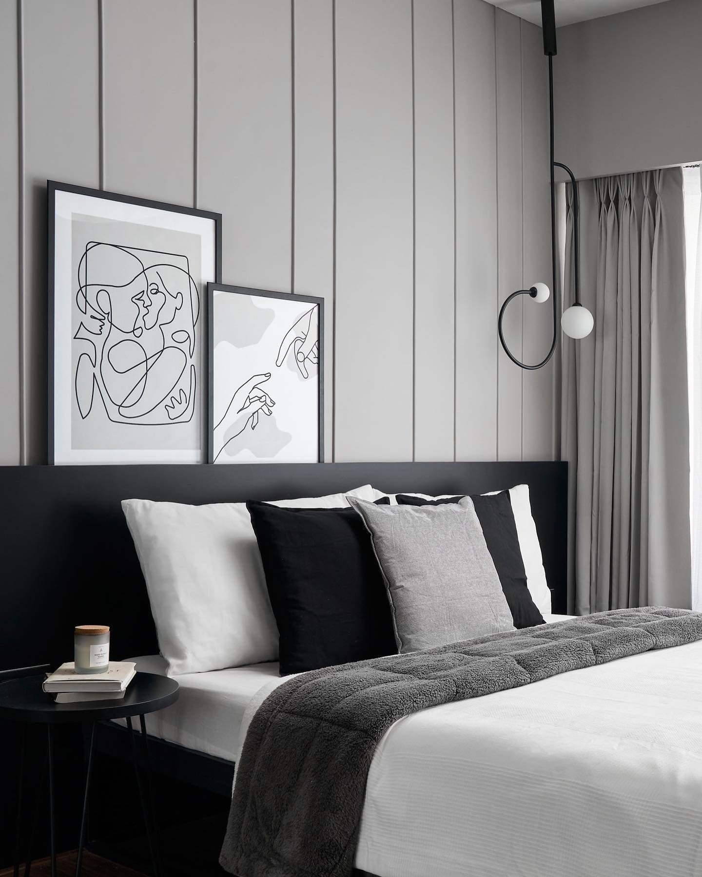 13 Designer-Approved Grey Wall Bedroom Ideas – CreativeBooster