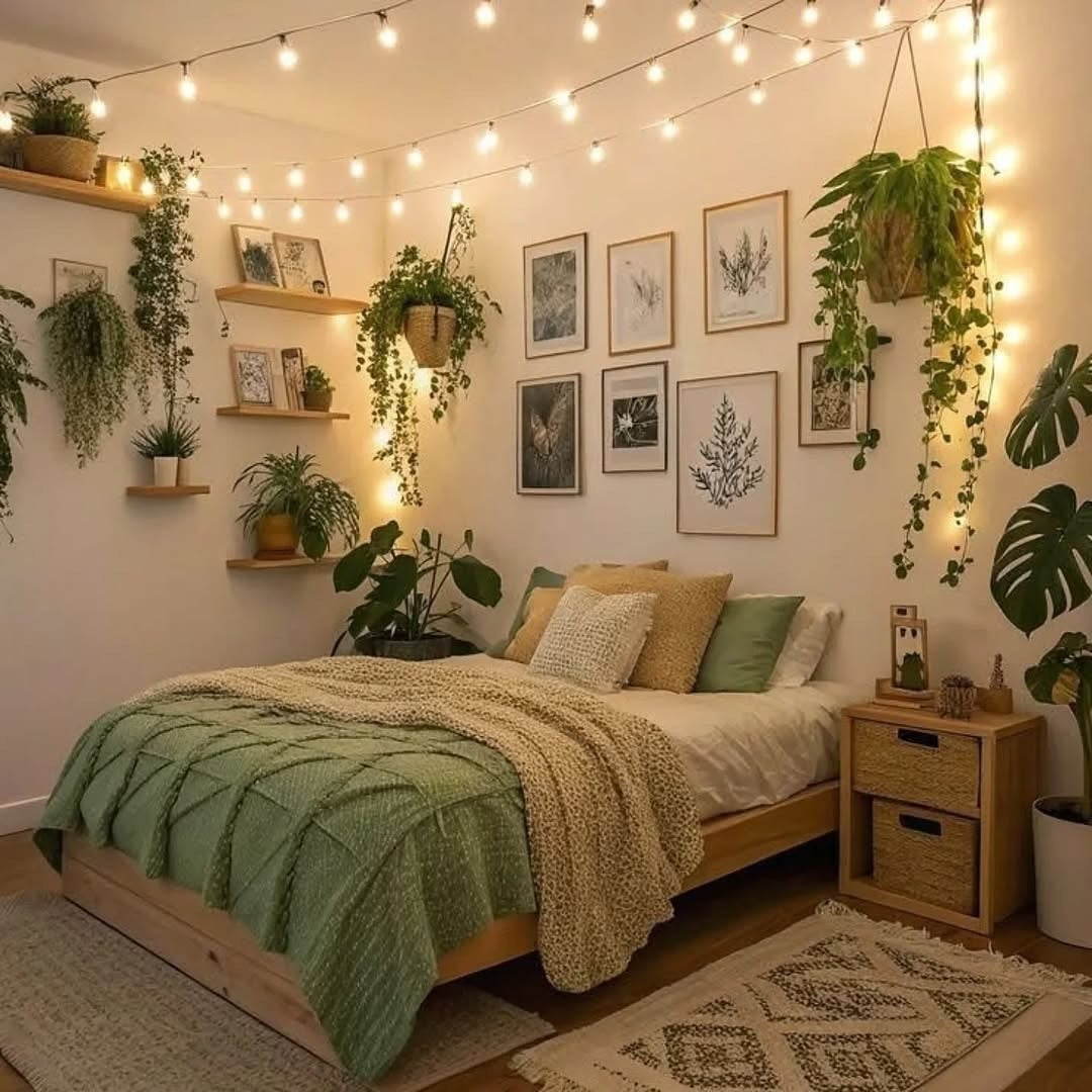 13 Greenery Bedroom Ideas That Refresh Instantly