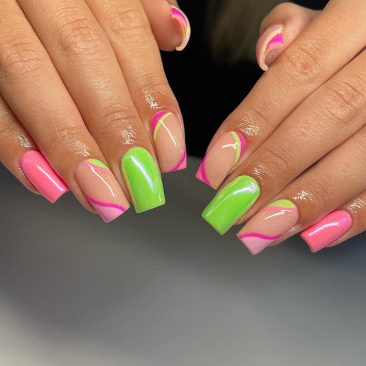 15 Pink and Green Nail Ideas Everyone Wants 2026