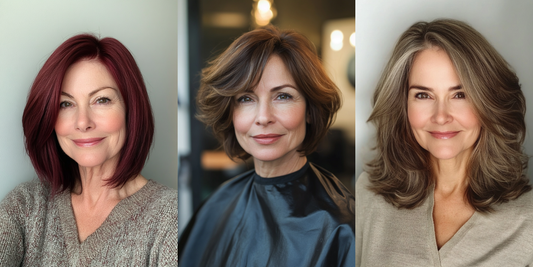 28 Stylish Ideas for Haircuts for Older Women with Round Face in 2025