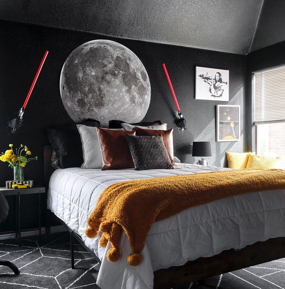 13 Dreamy Galaxy Bedroom Ideas