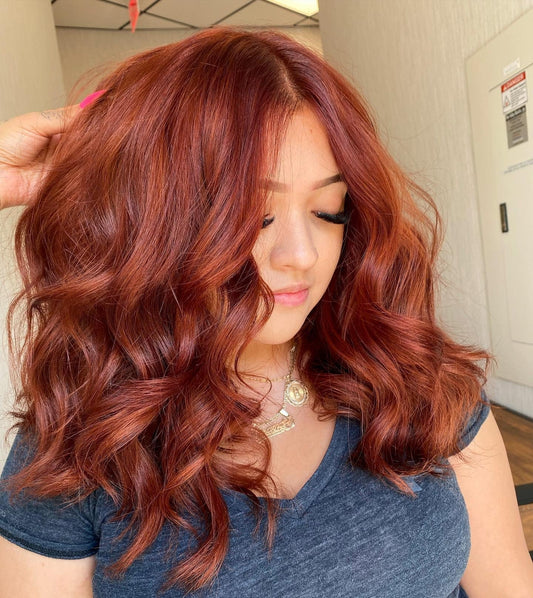 13 Red Orange Hair Color Styles That Bring Fire
