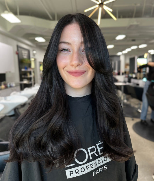 15 Glossy Dark Hair Color Ideas