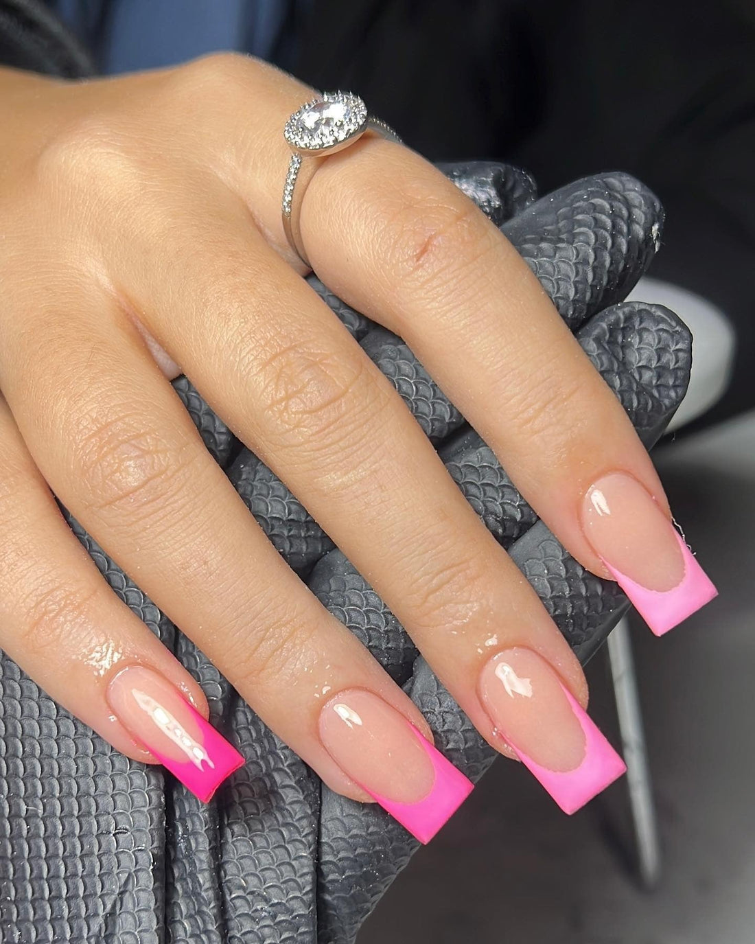 13 Chic Pink Tip Nail Ideas