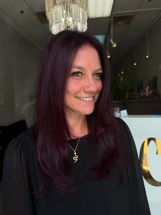 13 Stunning Plum Hair Color Ideas