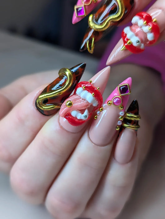 15 Crazy Nail Ideas With Serious Creative Energy
