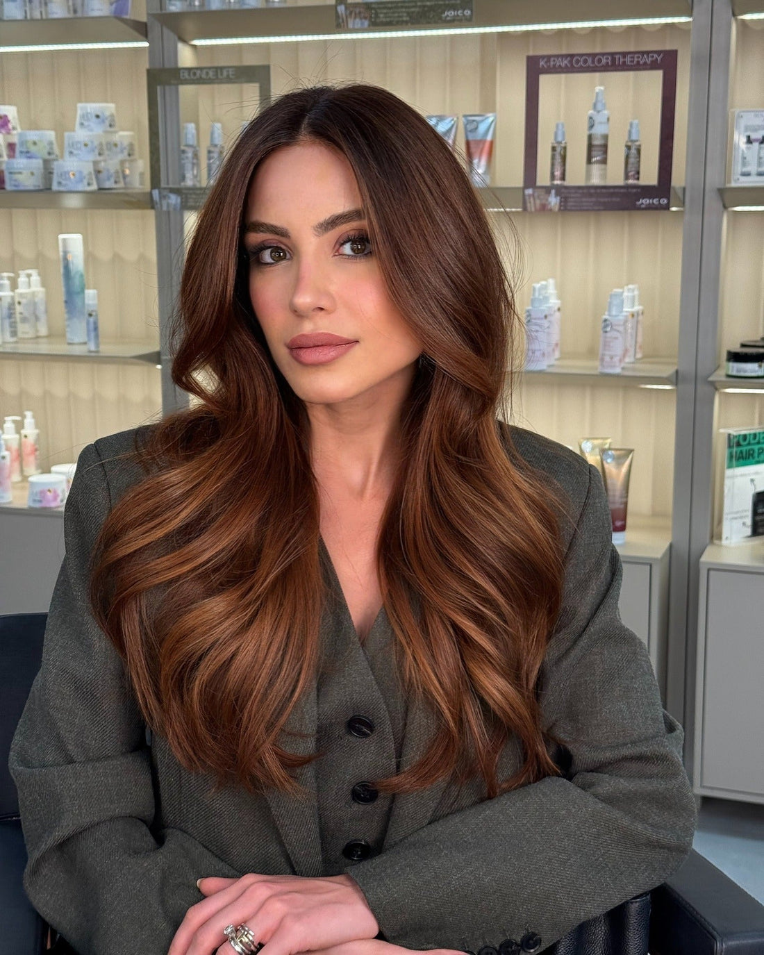 14 Trendy Warm Brown Hair Color Shades