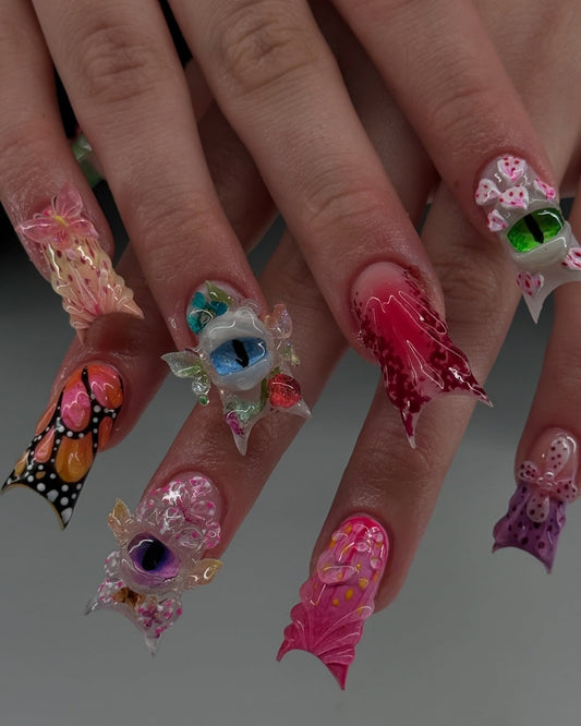 15 Insane Nail Ideas for Drama