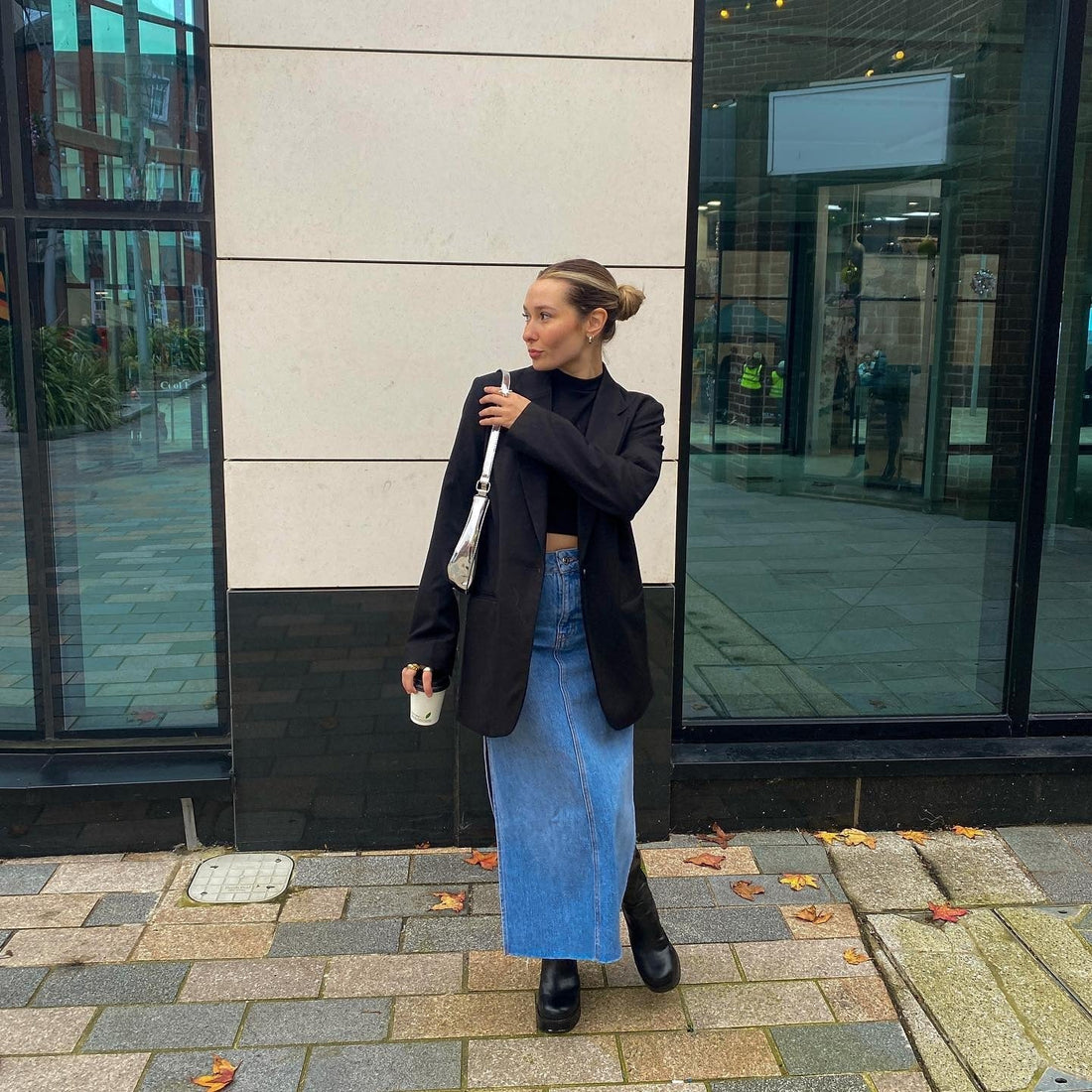 13 Must-See Jean Skirt Outfits