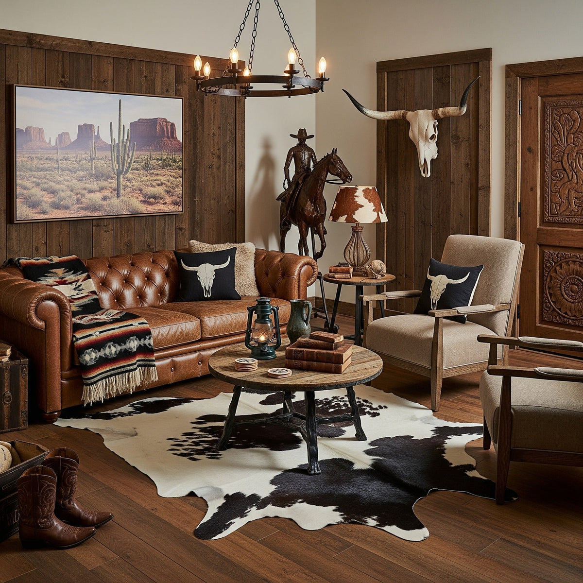 15 Trend-Forward Western Living Room Ideas 2026 – CreativeBooster