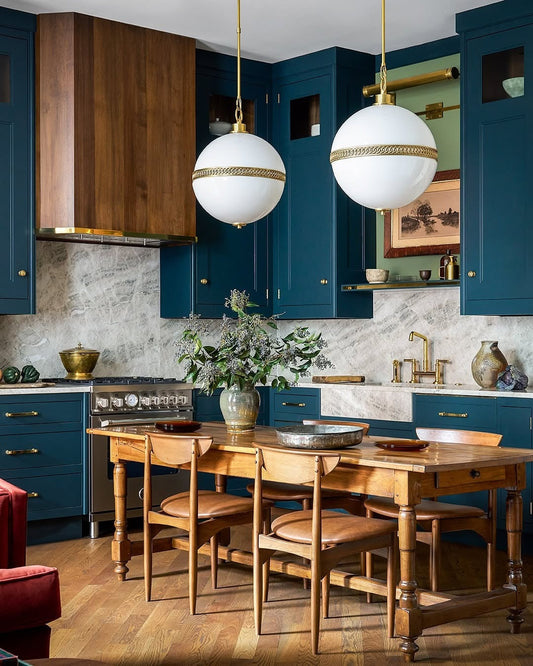 13 Modern Green and Blue Kitchen Ideas