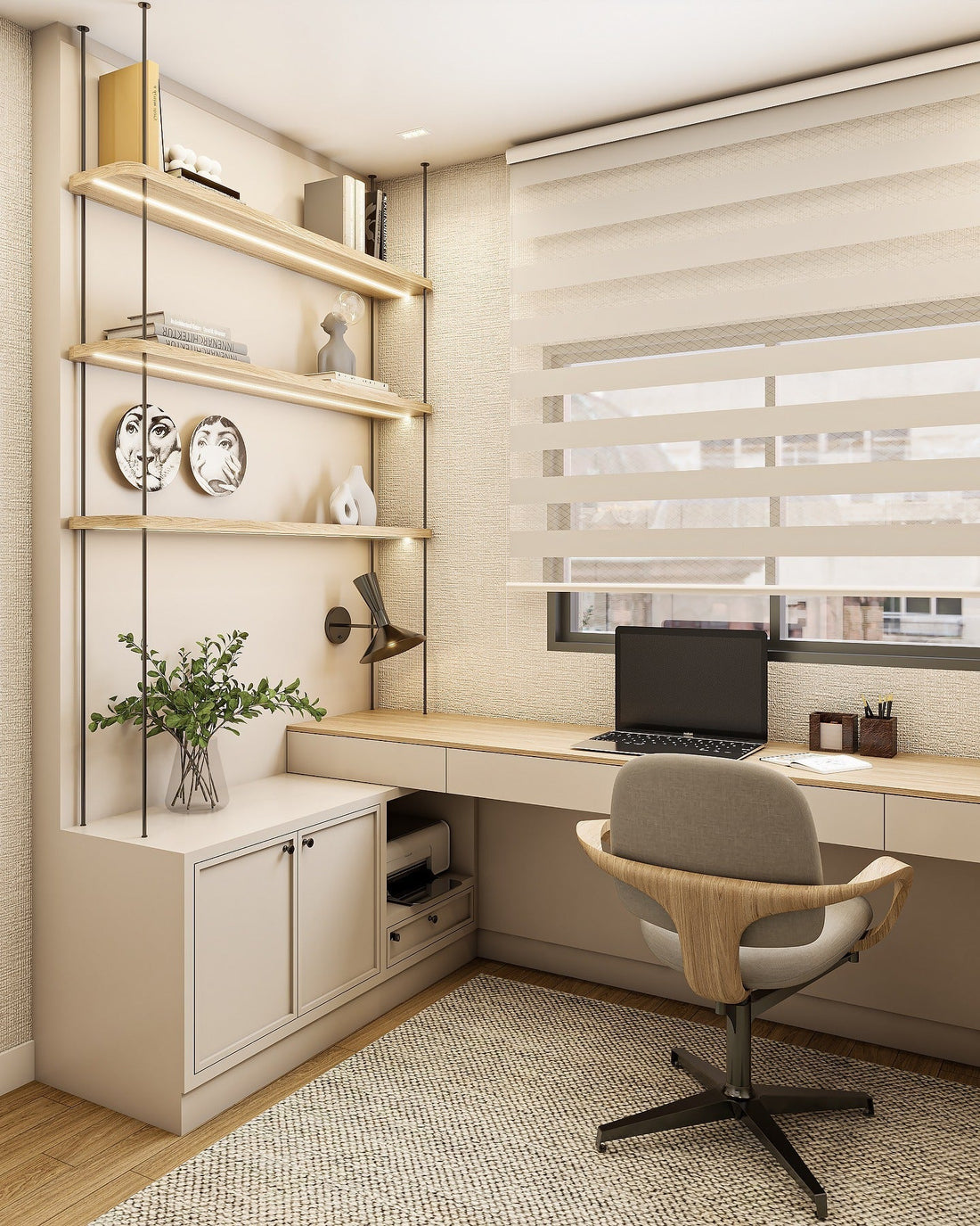 18 Feminine Home Office Ideas That Feel Fresh & Inviting