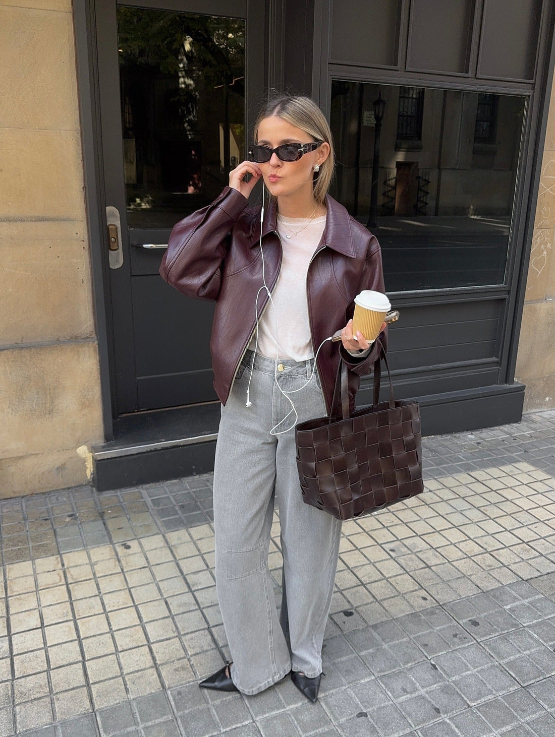 13 Street Style Outfits with Leather Jackets 2026