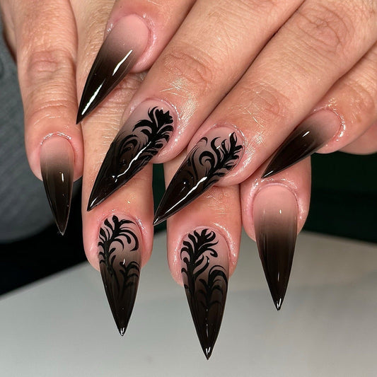 16 Trendy Yet Classy Black Nail Ideas That Slay Subtly