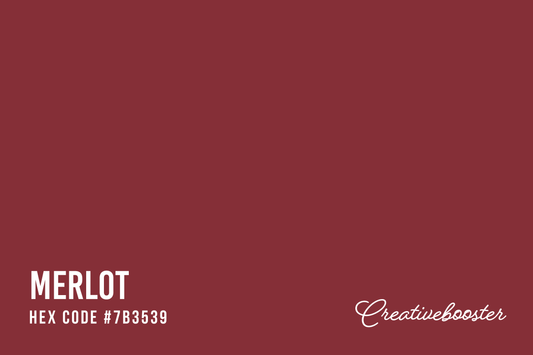 All about the color Merlot: Merlot Hex #7B3539, Meaning & Combination