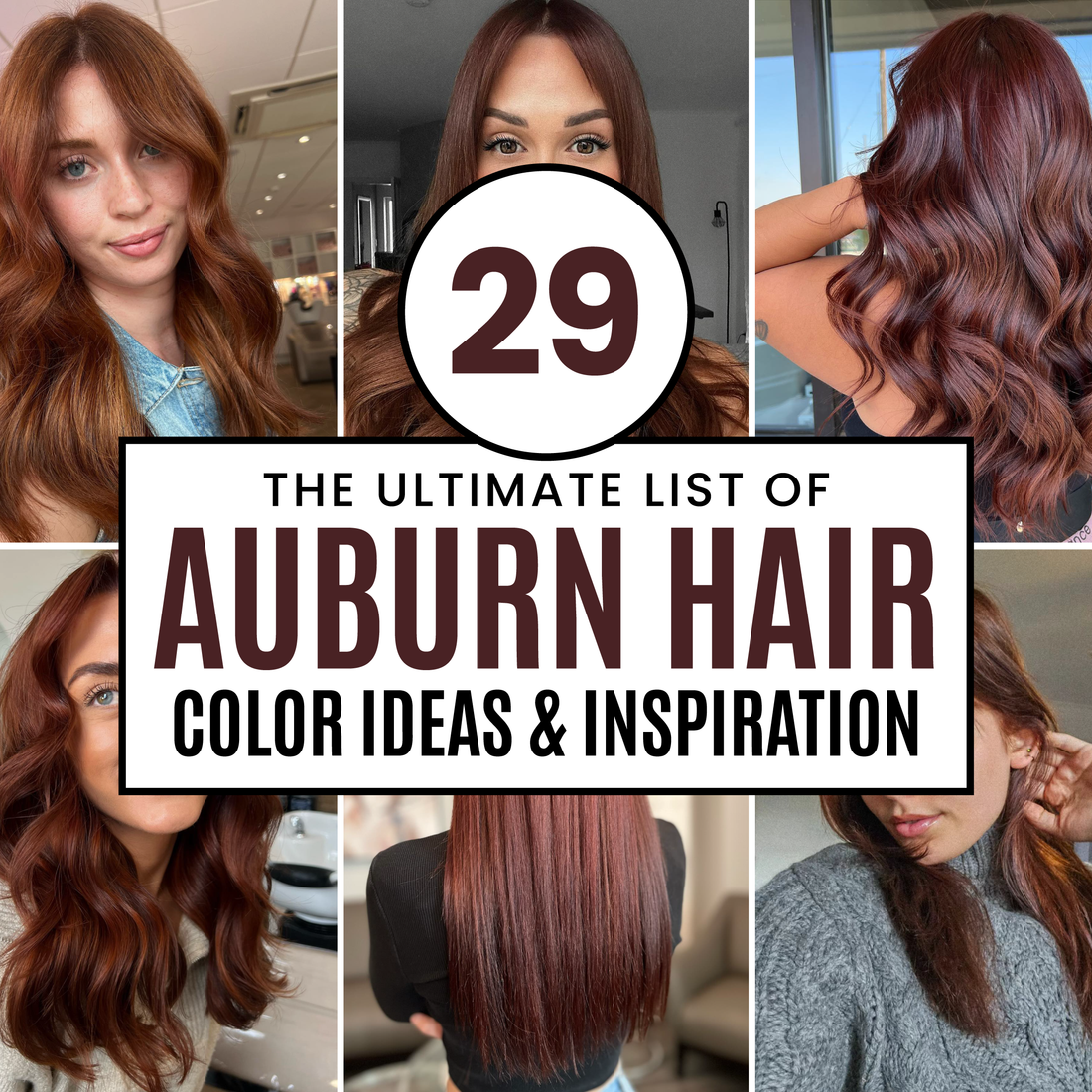 29 Auburn Hair Color Ideas for a Stunning Red-Shaded Look