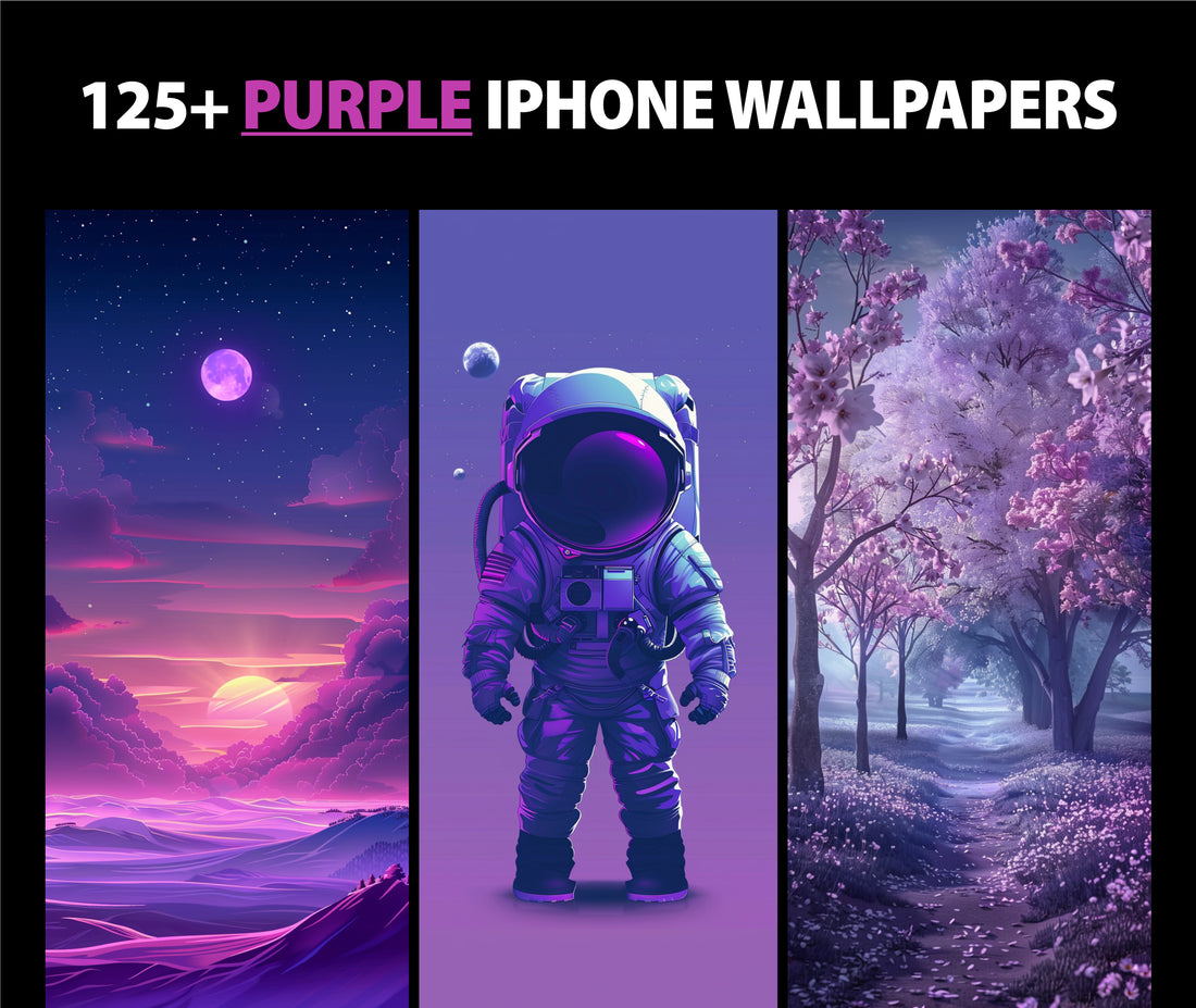 125+ Best Purple iPhone Wallpapers 2024 (Free 4k HD Download)