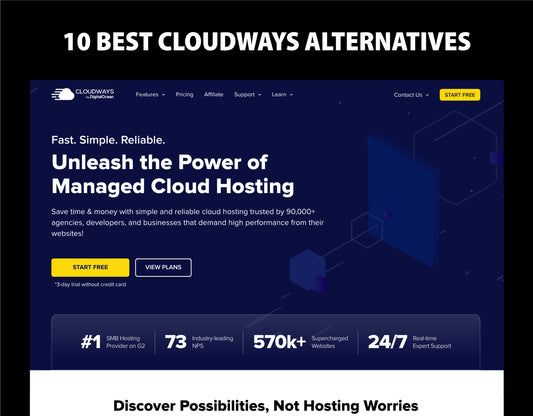 THE 10 BEST Cloudways Alternatives & Competitors 2023