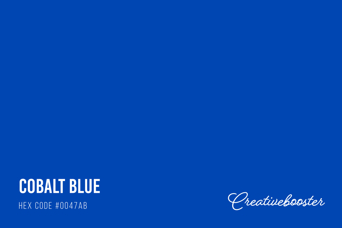 All About Color Cobalt Blue (Color Codes, Meaning and Pairings)