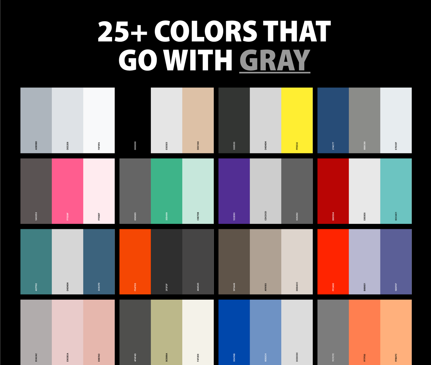 what-colors-go-with-black-or-brown