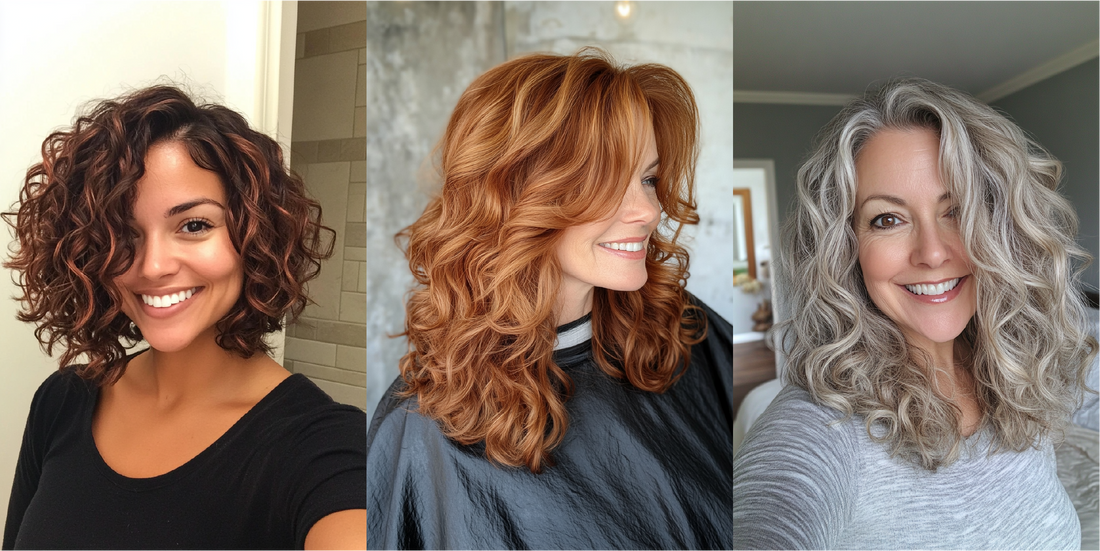 25+ Curly Hairstyles for Women Over 40 to Refresh Your Look