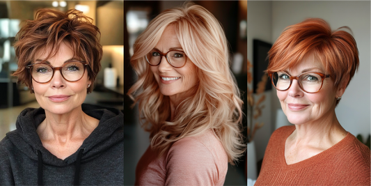 32 Classy Hairstyles for Older Women with Glasses to Try