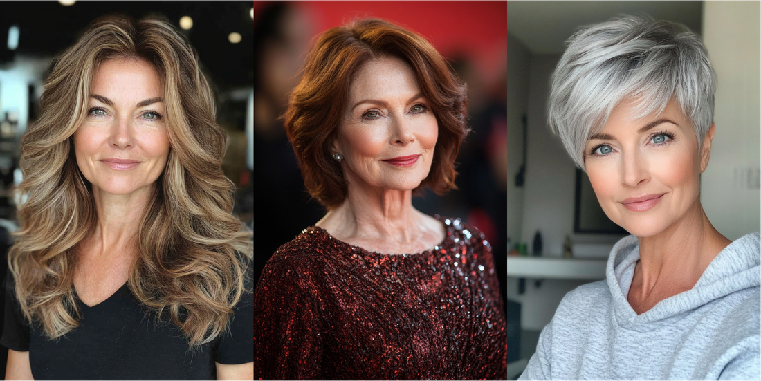 28 Youthful Hairstyles for Older Women with Thick Hair for a New Look