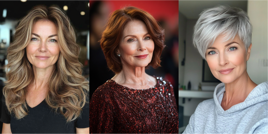28 Youthful Hairstyles for Older Women with Thick Hair for a New Look
