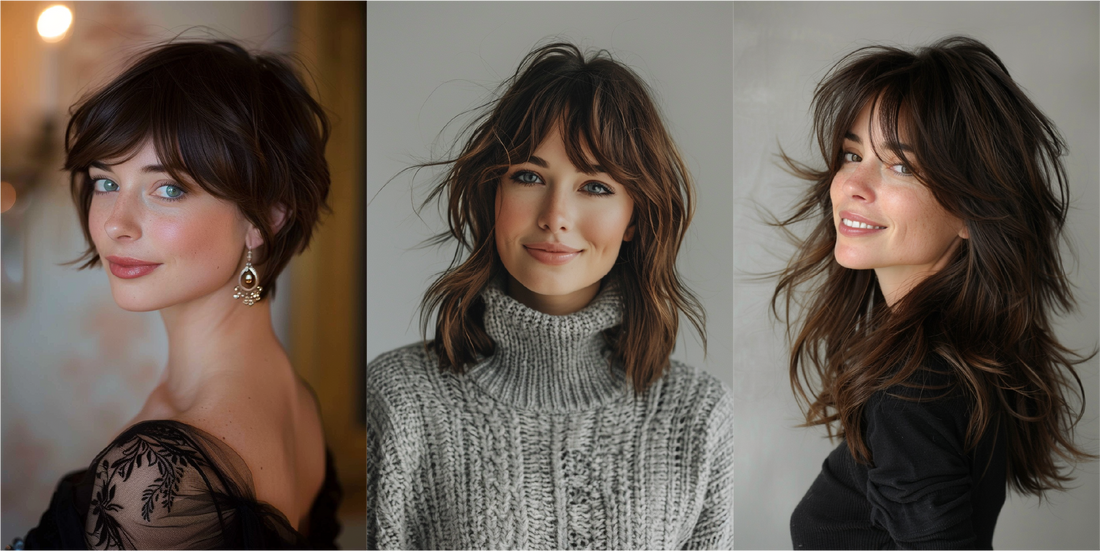 34 Chic Hairstyles for Women Over 40 with Bangs