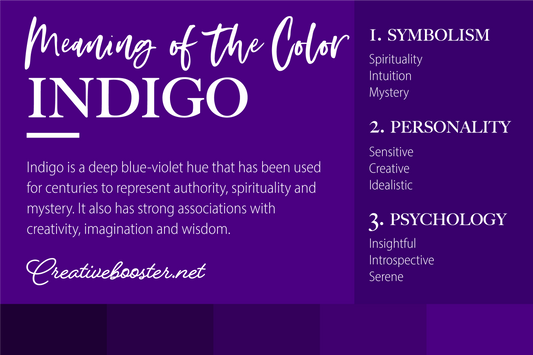 50+ Shades of Indigo Color (Names, HEX, RGB, & CMYK Codes) – CreativeBooster
