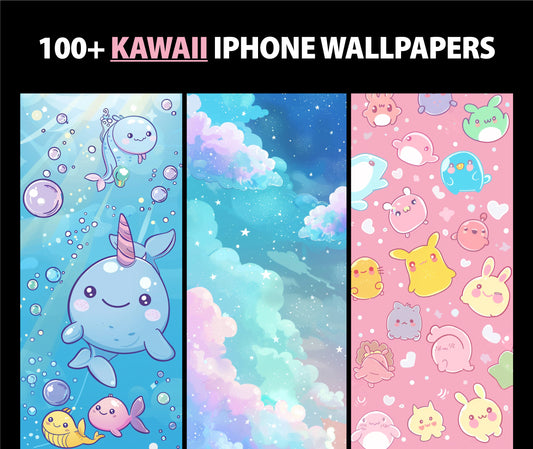 100+ Best Kawaii iPhone Wallpapers 2024 (Free 4k HD Download)
