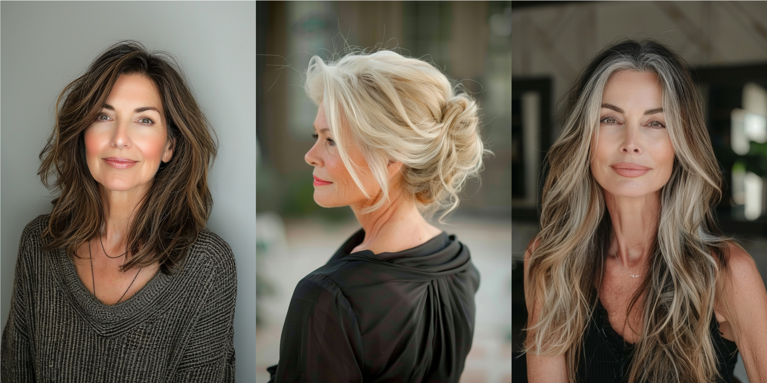 32 Stunning Long Hairstyles For Women Over 60 To Reinvent Yourself In