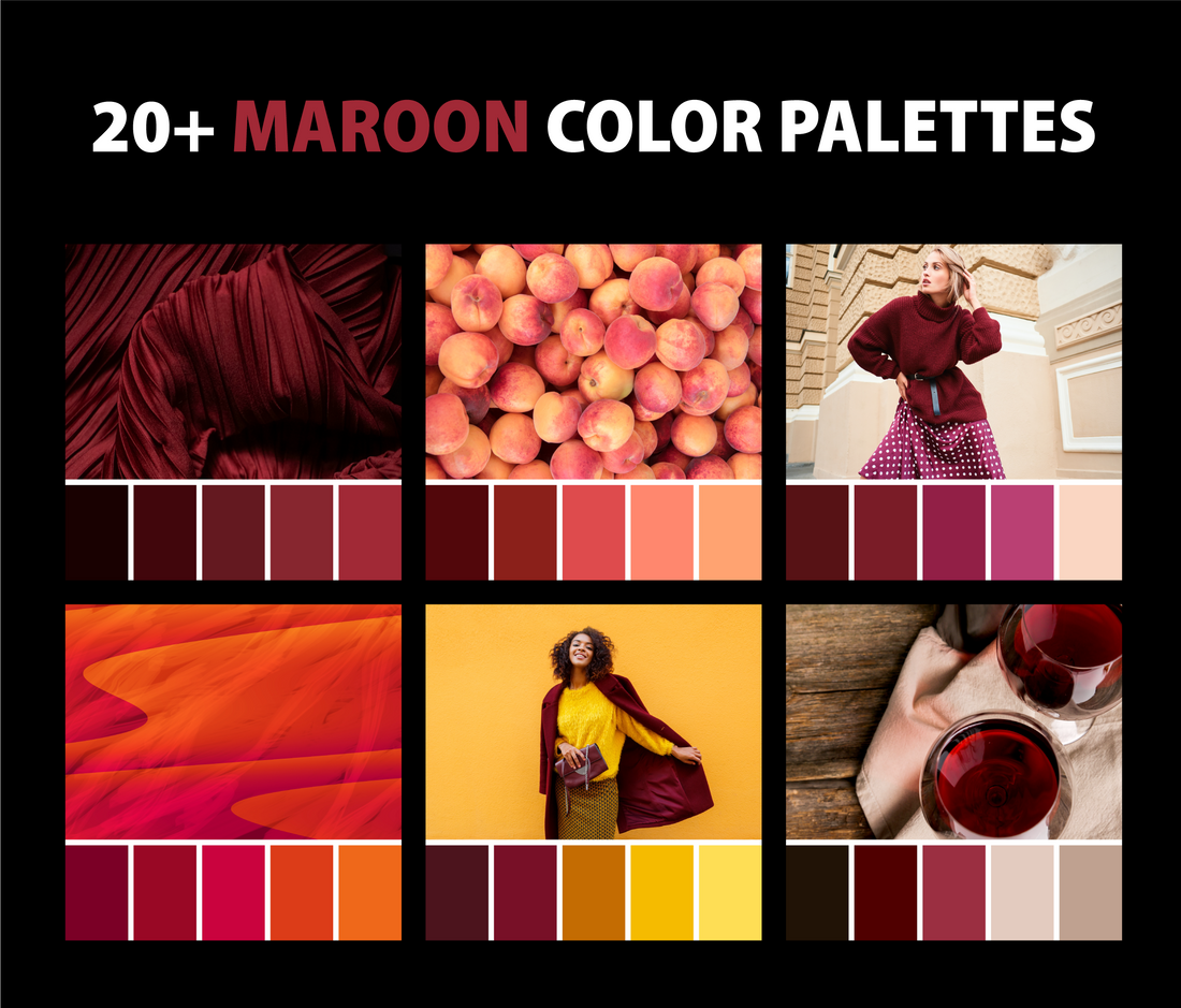 What does Burnt Maroon color look like?