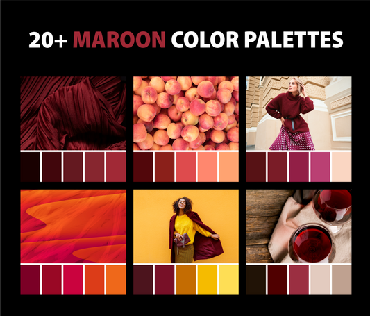 20+ Best Maroon Color Palettes (Colors That Go With Maroon)