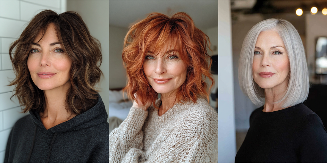 24 Elegant Medium-Length Hairstyles for Older Women