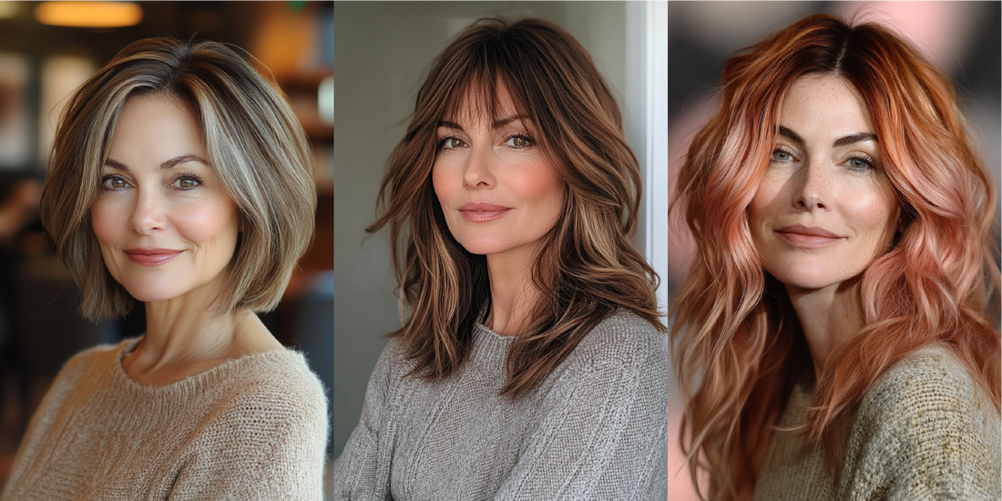 34 Chic Medium-Length Hairstyles for Older Women