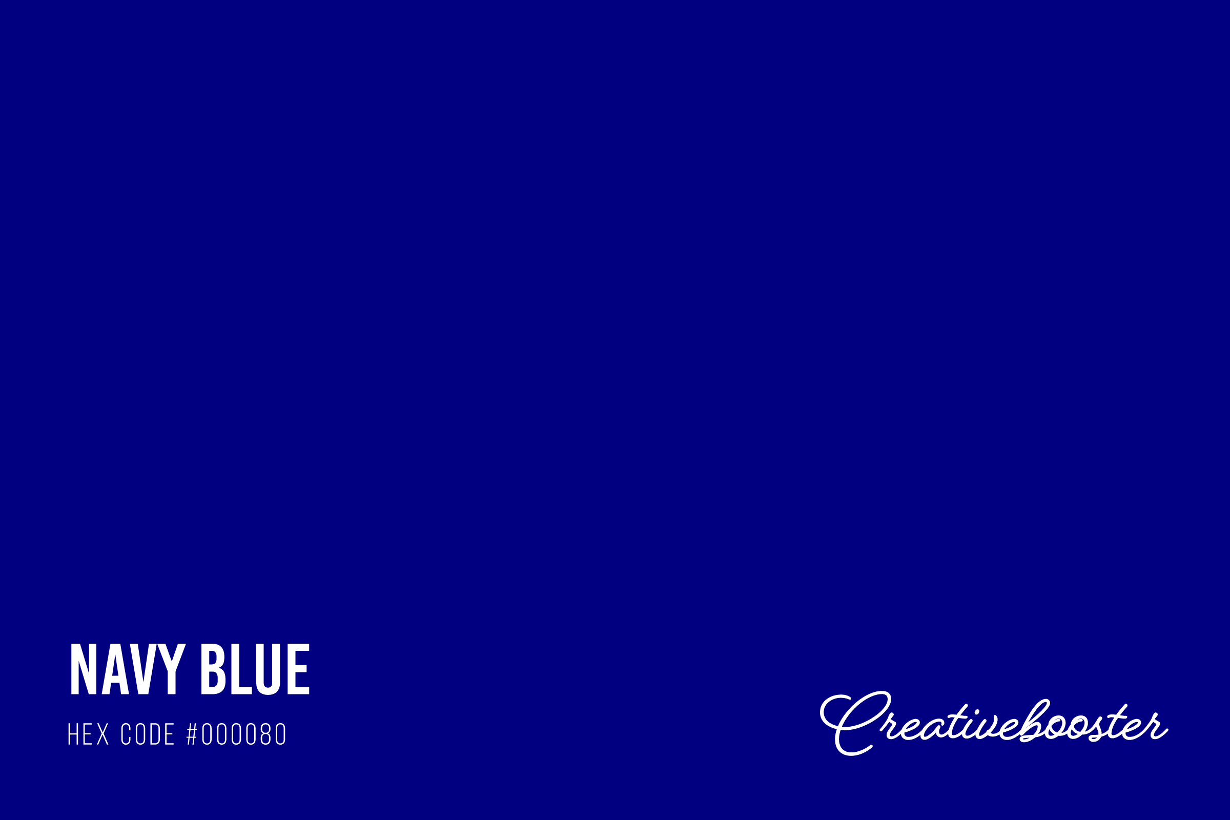 All About Navy Blue Color (Codes, Meaning and Pairings) – CreativeBooster
