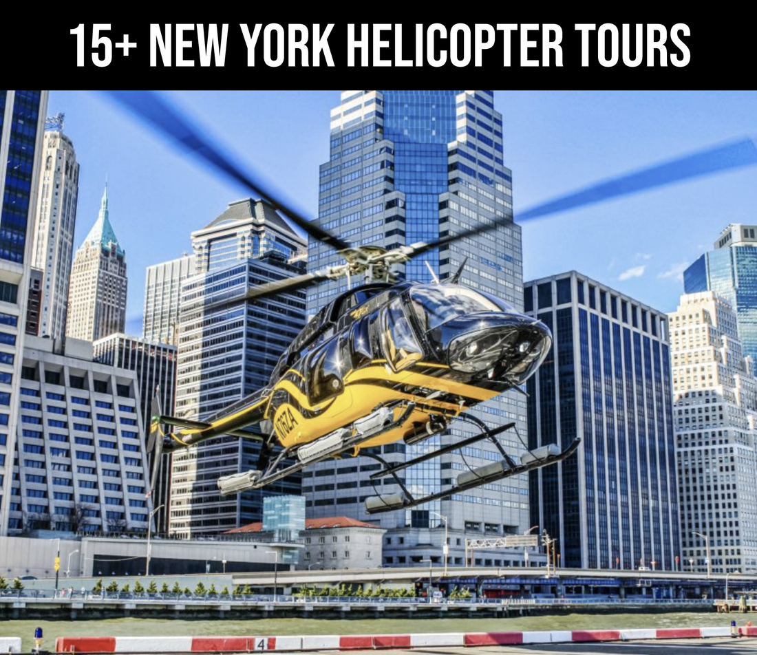 THE 15+ BEST New York City Helicopter Tours & Rides in 2024 (Manhattan, Night & Private)