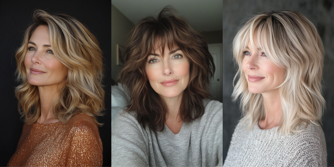 29+ Chic Shag Hairstyles for Women Over 50 in 2025 (Your Friends Will Thank You for Sharing!)