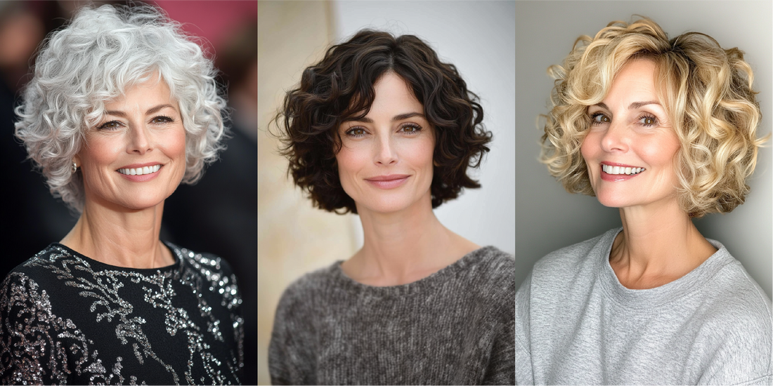 33+ Stylish Short Curly Hairstyles for Older Women You Must See
