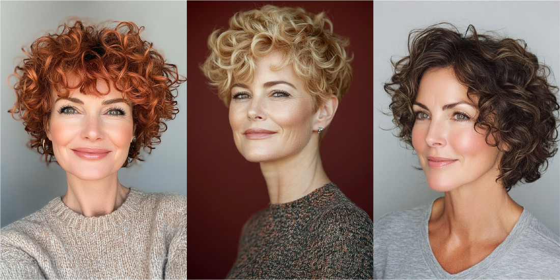 28 Age-Defying Short Curly Hairstyles for Women Over 50 in 2024